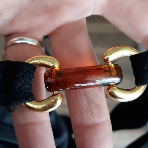 J. Crew Black Bikini. Bottom size M Top size S. - Picture 3 of 8